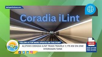 'Video thumbnail for French Version - Alstom Coradia iLint train travels 1,175 km on one hydrogen tank'