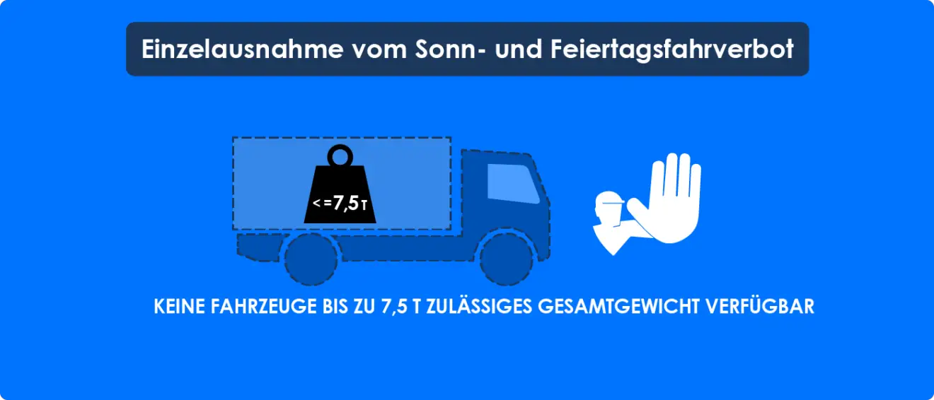 Ausnahme Vom Fahrverbot Für Lkw An Sonntagen Und Feiertagen ...