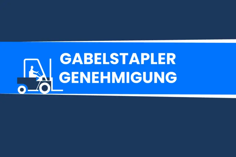 Genehmigungen für Gabelstapler im öffentlichen Verkehrsraum