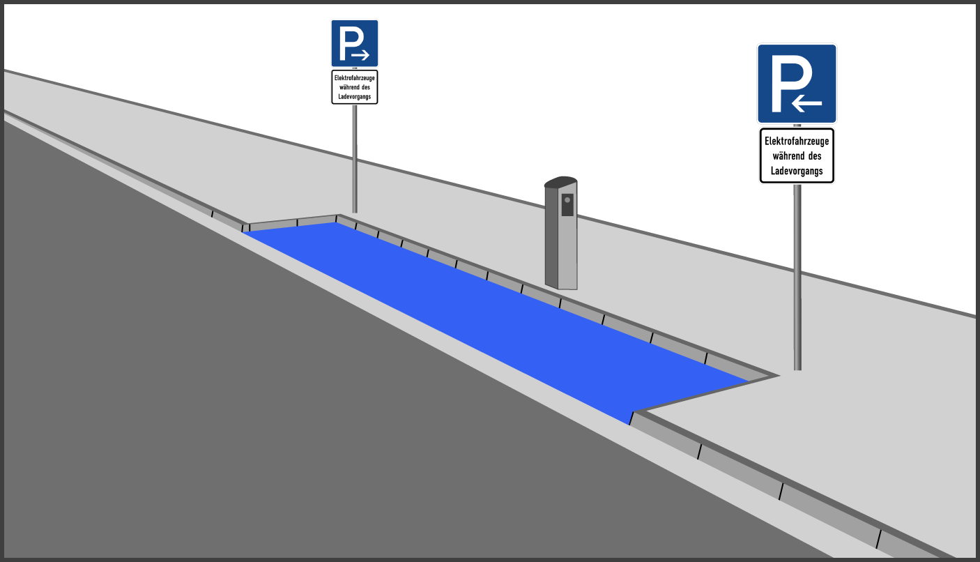 Parkplatzschild Parken [VZ 314], StVO - Marahrens