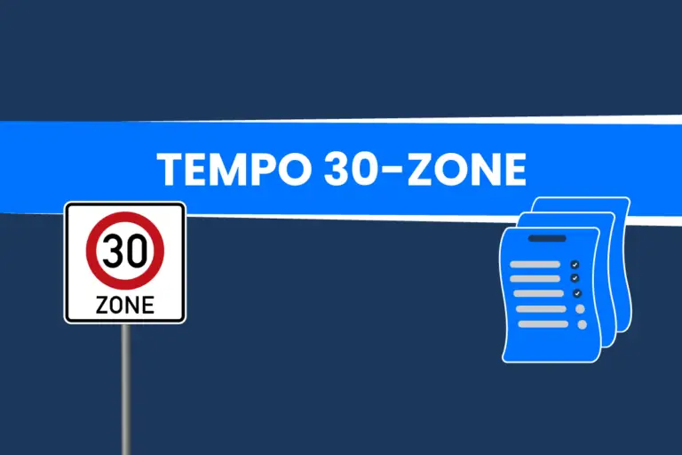 Tempo 30-Zone: Alle Voraussetzungen im Überblick