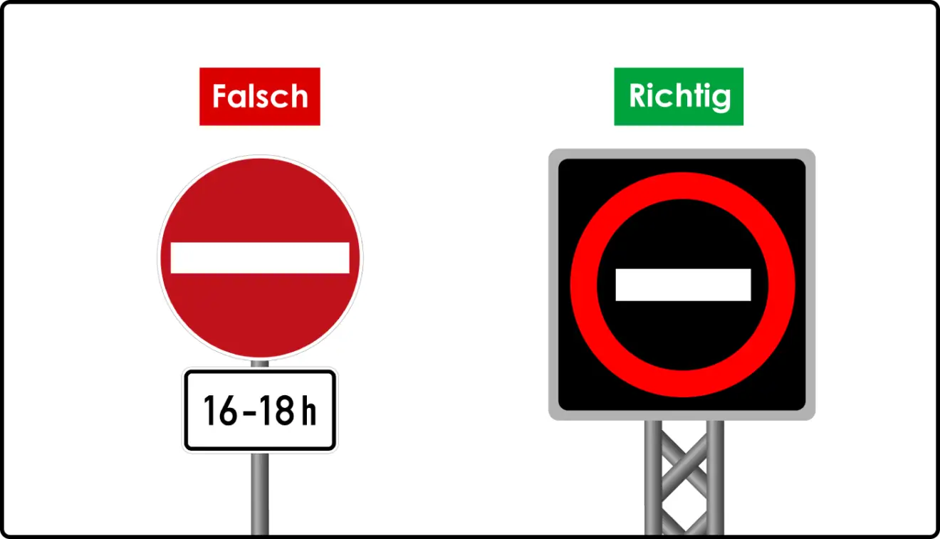 Unechte Einbahnstraße: Beschilderung & Regeln – Stvo2Go