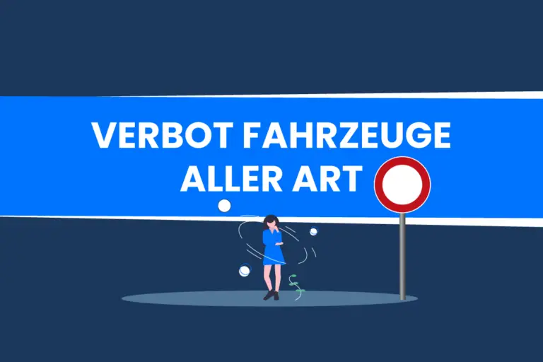 Bedeutung von Zeichen 250: Verbot für Fahrzeuge aller Art