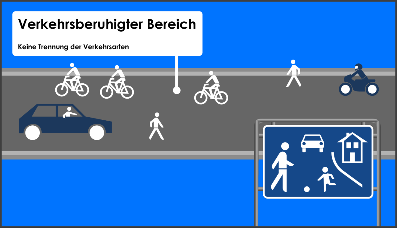 7 Regeln, Die Du In Einem Verkehrsberuhigten Bereich Beachten Musst ...