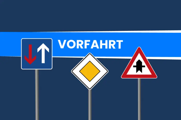 Welches Verkehrszeichen gibt Vorfahrt?