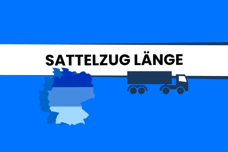 Zulässige Länge von Sattelzügen [mit Bildern]